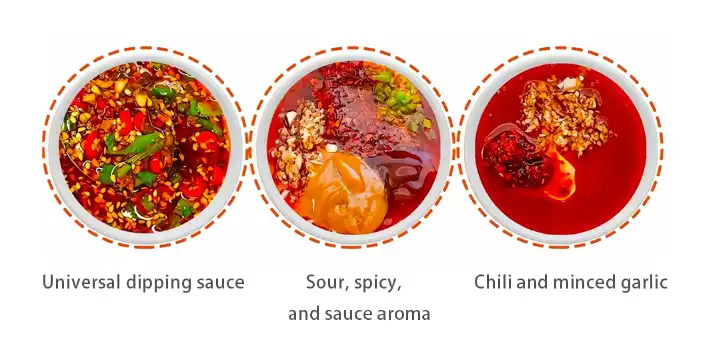 Pork corn dumplings sauces Pork corn dumplings sauces