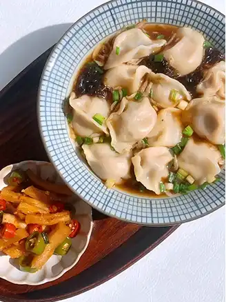 Shepherd's Purse and eggs Dumplings Shepherd's Purse and eggs Dumplings