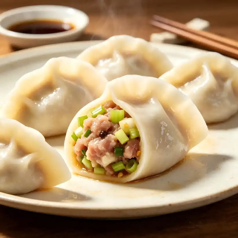 Camel meat and celery dumplings Camel meat and celery dumplings