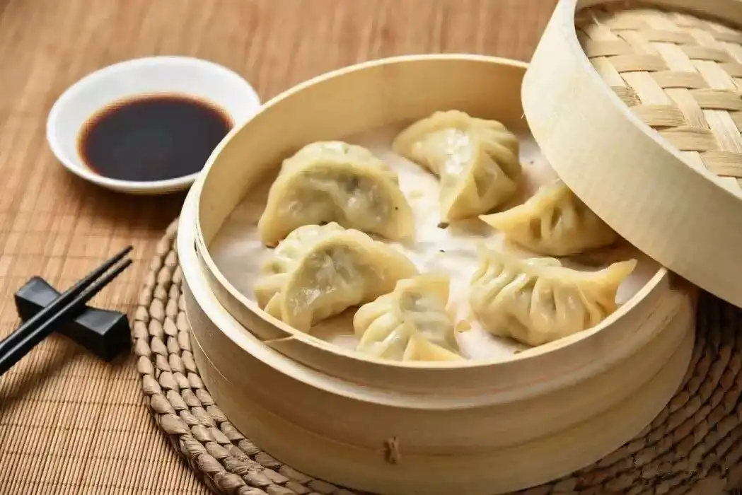 Steamed Pork & Scallion Dumplings