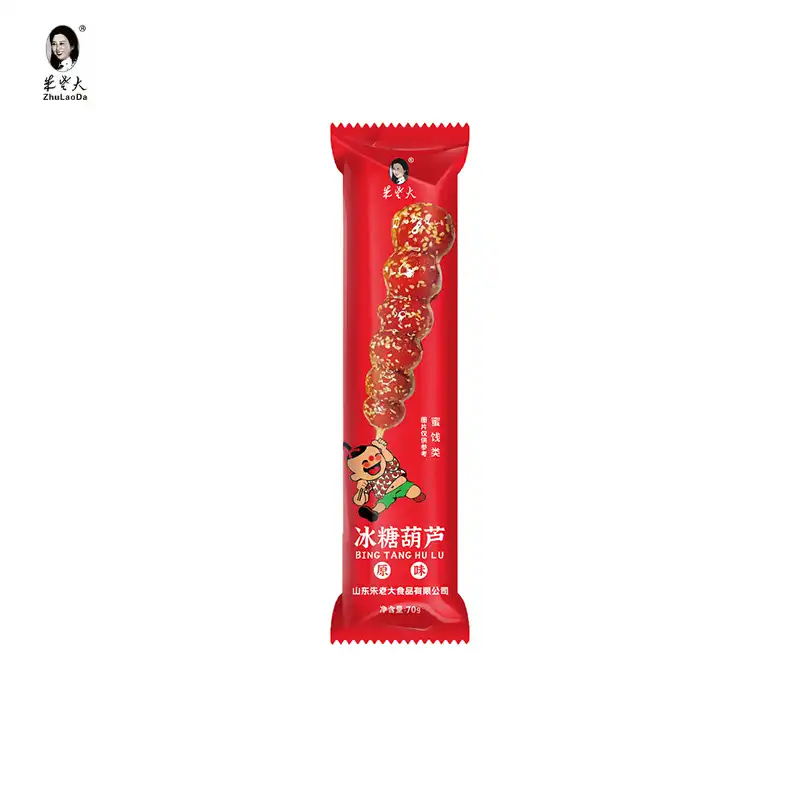 What do sesame rock sugar haws taste like?