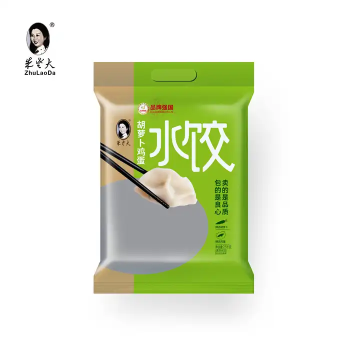 Tradisionele Chinese Eiers en Worteldumplings Resep