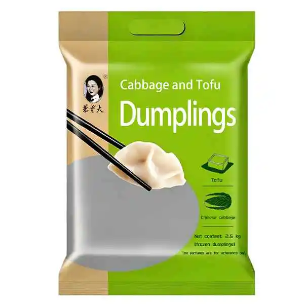Piye perbandingane pangsit kubis Cina lan tahu karo daging babi kanggo diet?