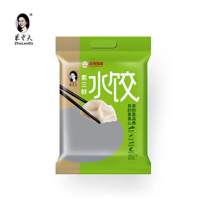 Egg og Graslaukur þara Dumplings
